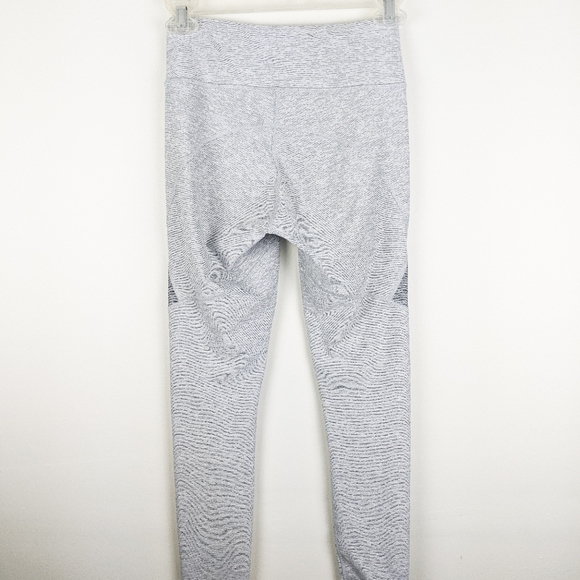 Outdoor Voices Two-Tone High Rise Warm Up Leggings Women's XS Ash Gray Dove - Picture 7 of 8